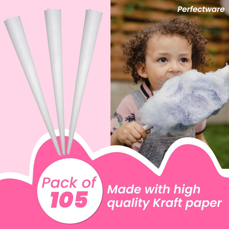 Perfectware Cotton Candy Cones 105ct - Image 2
